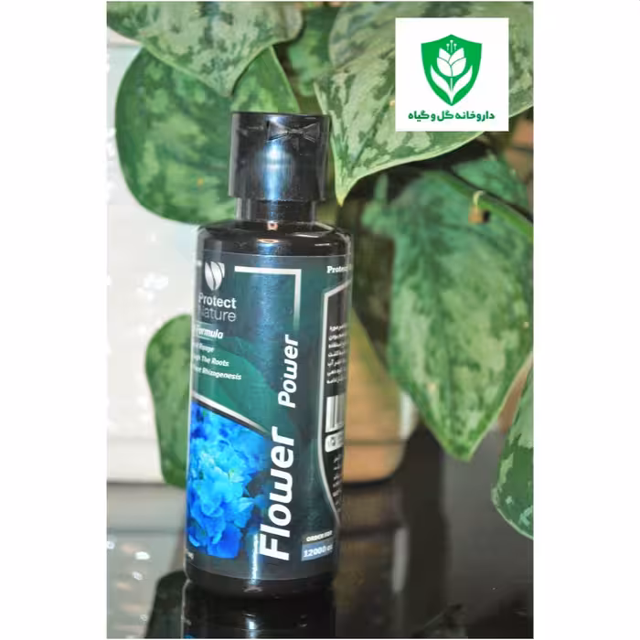 کود مایع گلدهی پروتکت نیچر 125cc برای گل زینتی آپارتمانی و خانگی
