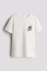 تی شرت مردانه T SHIRT چاپ شده اورجینال H&M