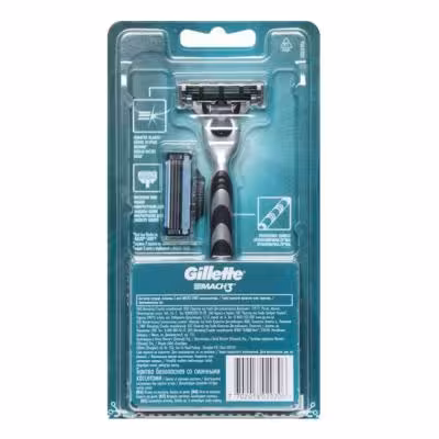 خودتراش ژیلت Gillette مدل MACH3 همراه با یک یدک