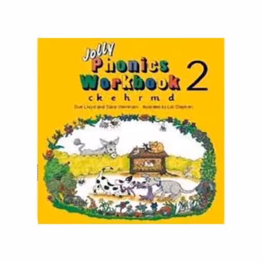 جولی فونیکس ورک بوک 2 | کتاب انگلیسی Jolly Phonics workbook 2