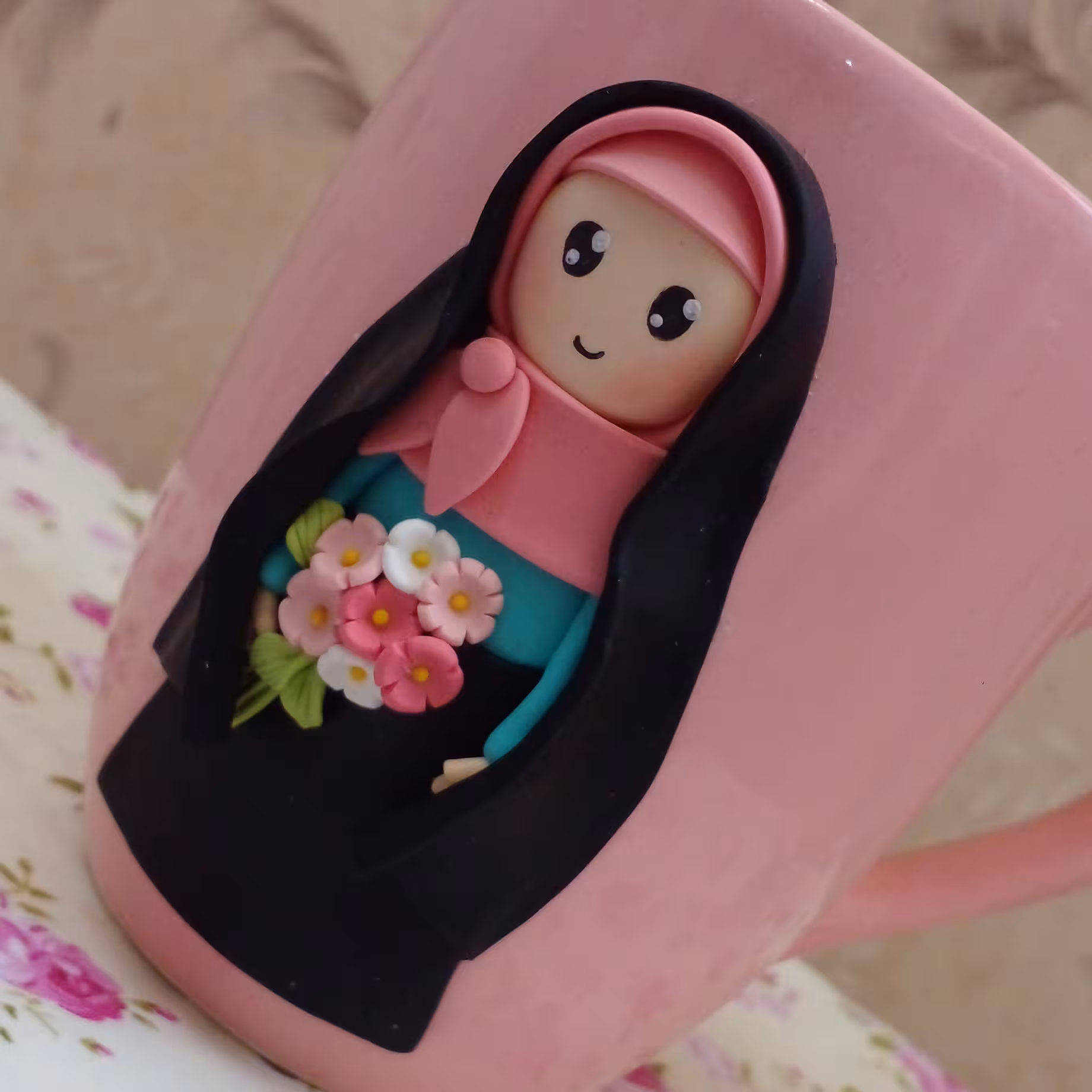 ماگ دختر چادر قجری