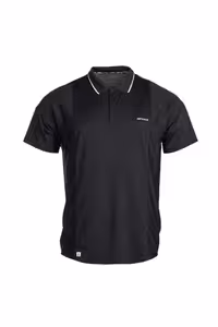 مردانه تنیس چوگان T SHIRT سیاه TPO خشک Decathlon