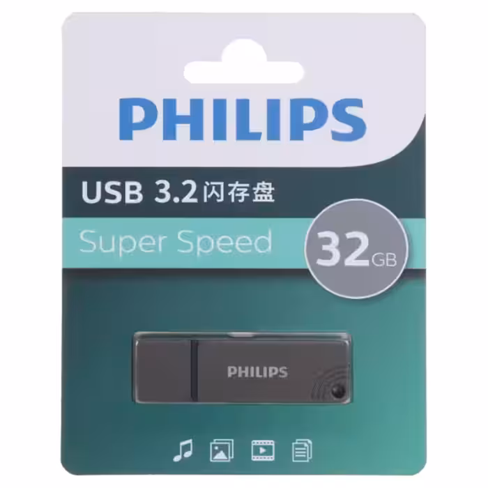 فلش مموری فیلیپس مدل  FM11UA032B/93 USB USB 3.2 ظرفیت 32 گیگابایت