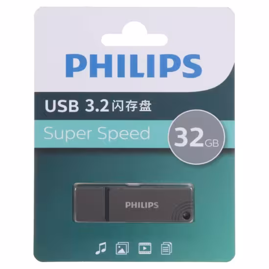 فلش مموری فیلیپس مدل  FM11UA032B/93 USB USB 3.2 ظرفیت 32 گیگابایت