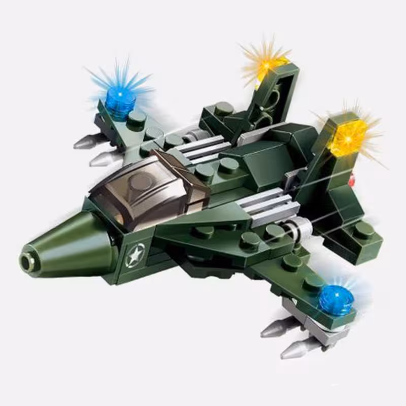 لگو جنگی هواپیما 72 تکه کد 91002