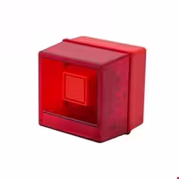 آژیر فلاشر LED دار 24 ولت قرمز آریاک مدل AVL-24
