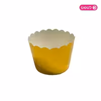 کپسول کاپ کیک متالایز طلایی 25 تایی