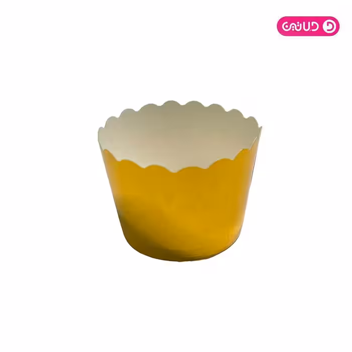 کپسول کاپ کیک متالایز طلایی 25 تایی