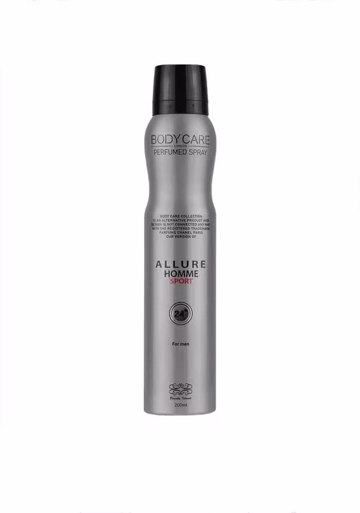 اسپری بدن مردانه بادی کر مدل  Allure Homme حجم 200 میلی لیتر