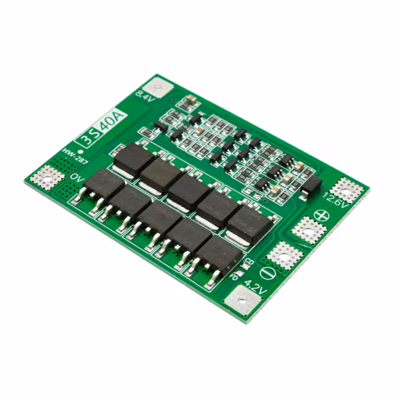 ماژول شارژ باتری لیتیوم-یون 3 سل 40 آمپر – 12.6 ولت