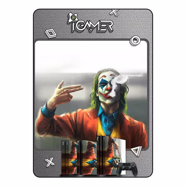 PlayStation 4 Slim Skin – Joker – Code 4