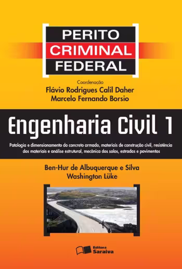 خرید و دانلود نسخه کامل کتاب Engenharia Civil 1 - Coletânea Perito Criminal Federal