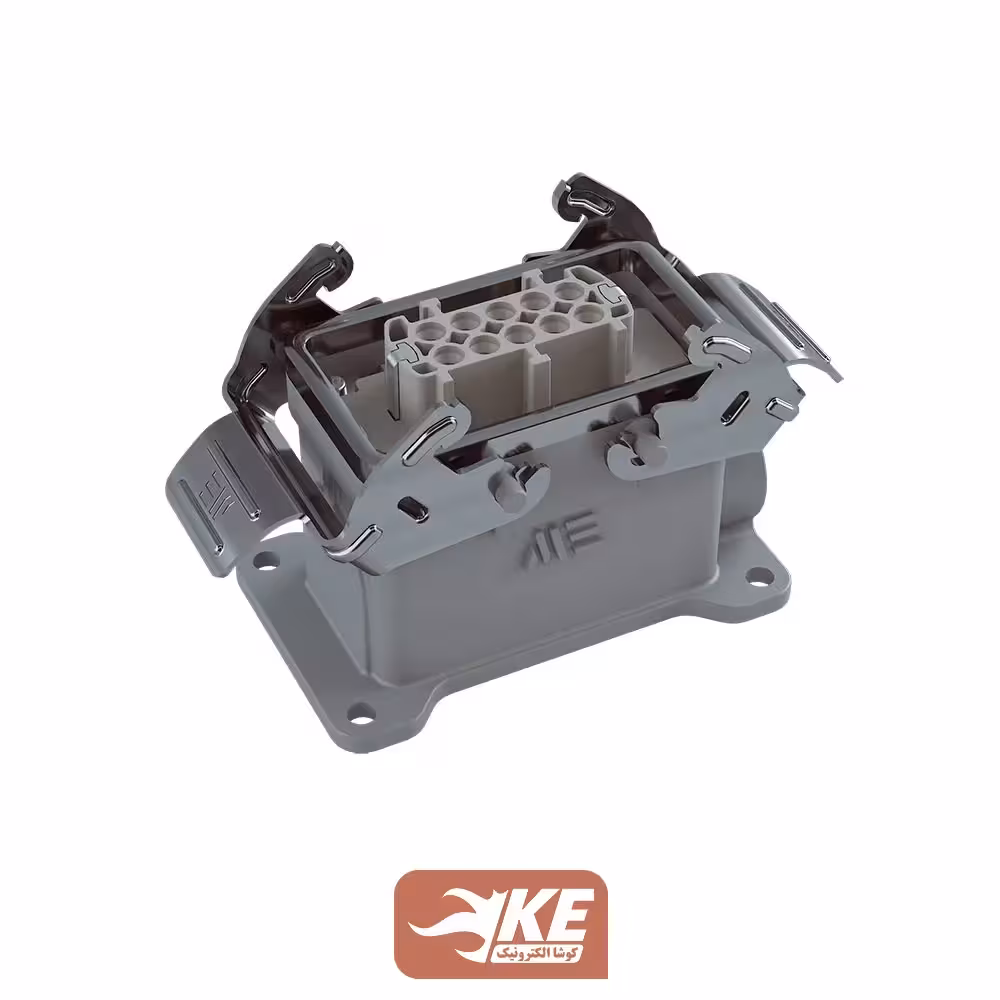 کانکتور صنعتی 10 پین 16 آمپر مادگی Mete Enerji مدل 403026S