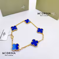 دستبند ون کلیف آبی