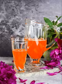 پارچ و لیوان تولیپ