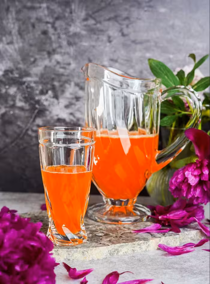 پارچ و لیوان تولیپ