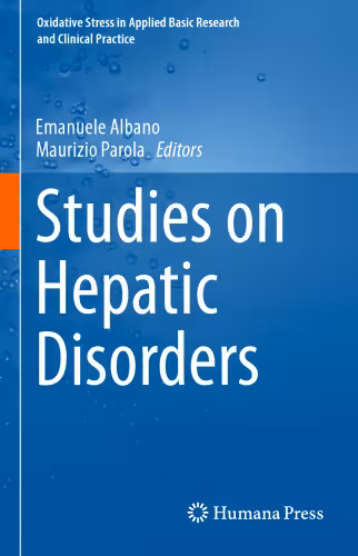 خرید و دانلود نسخه کامل کتاب Studies on Hepatic Disorders