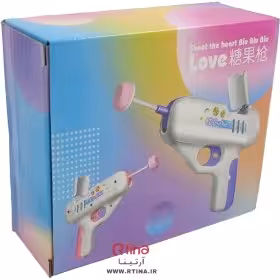 تفنگ آبنباتی موزیکال /کندی گان چراغدار کد1175