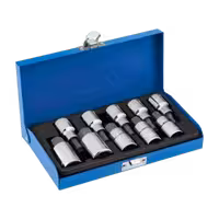 جعبه بکس 1/2 اینچ 10 پارچه آلنی شش گوش نووا 7004