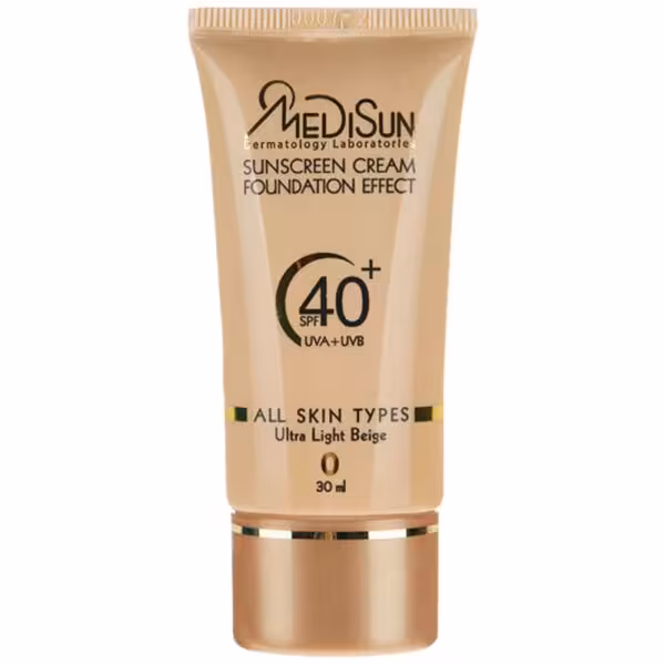 کرم ضدآفتاب SPF40 مدیسان پوست چرب بژ روشن