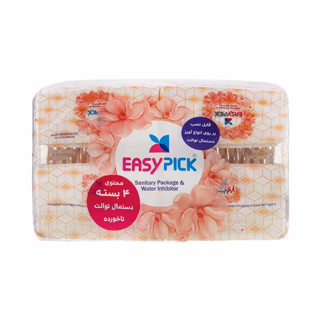 دستمال توالت هنگردار ایزی پیک بسته 4 عددی