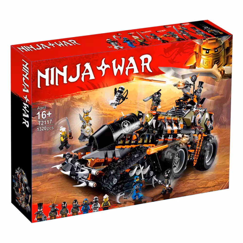 ساختنی لگو نینجاها Ninja War T2117