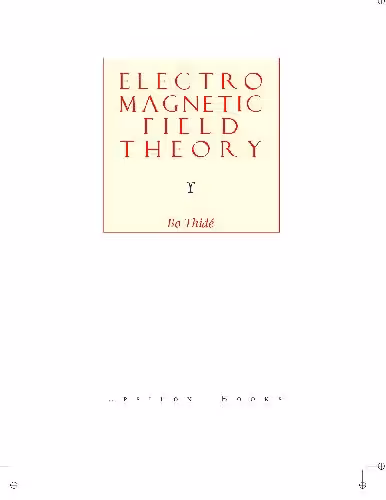 خرید و دانلود نسخه کامل کتاب Electromagnetic field theory