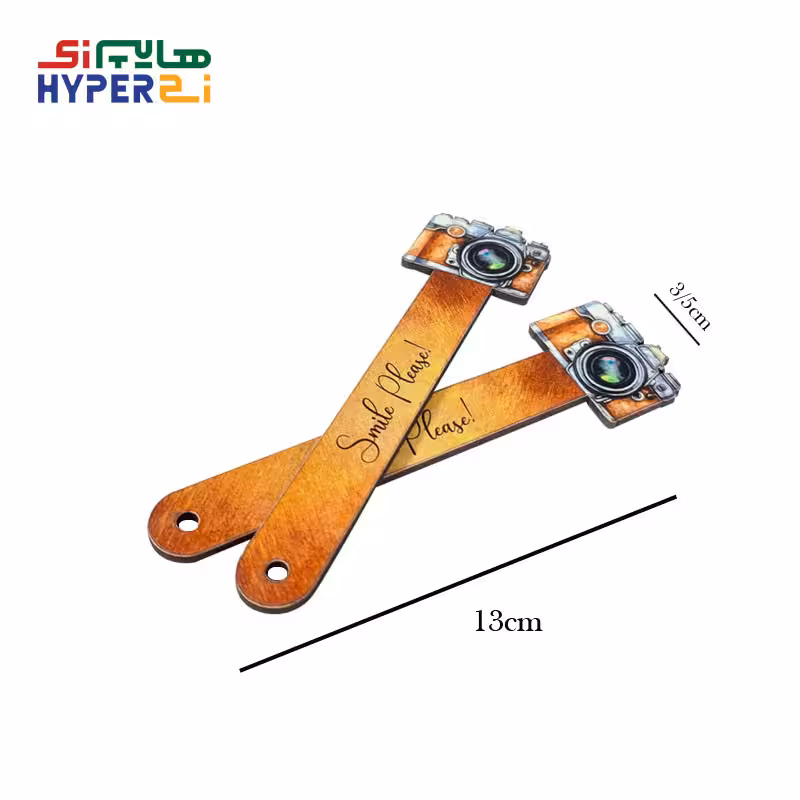 بوک مارک فانتزی چوبی (نشانگر کتاب) مدل B3