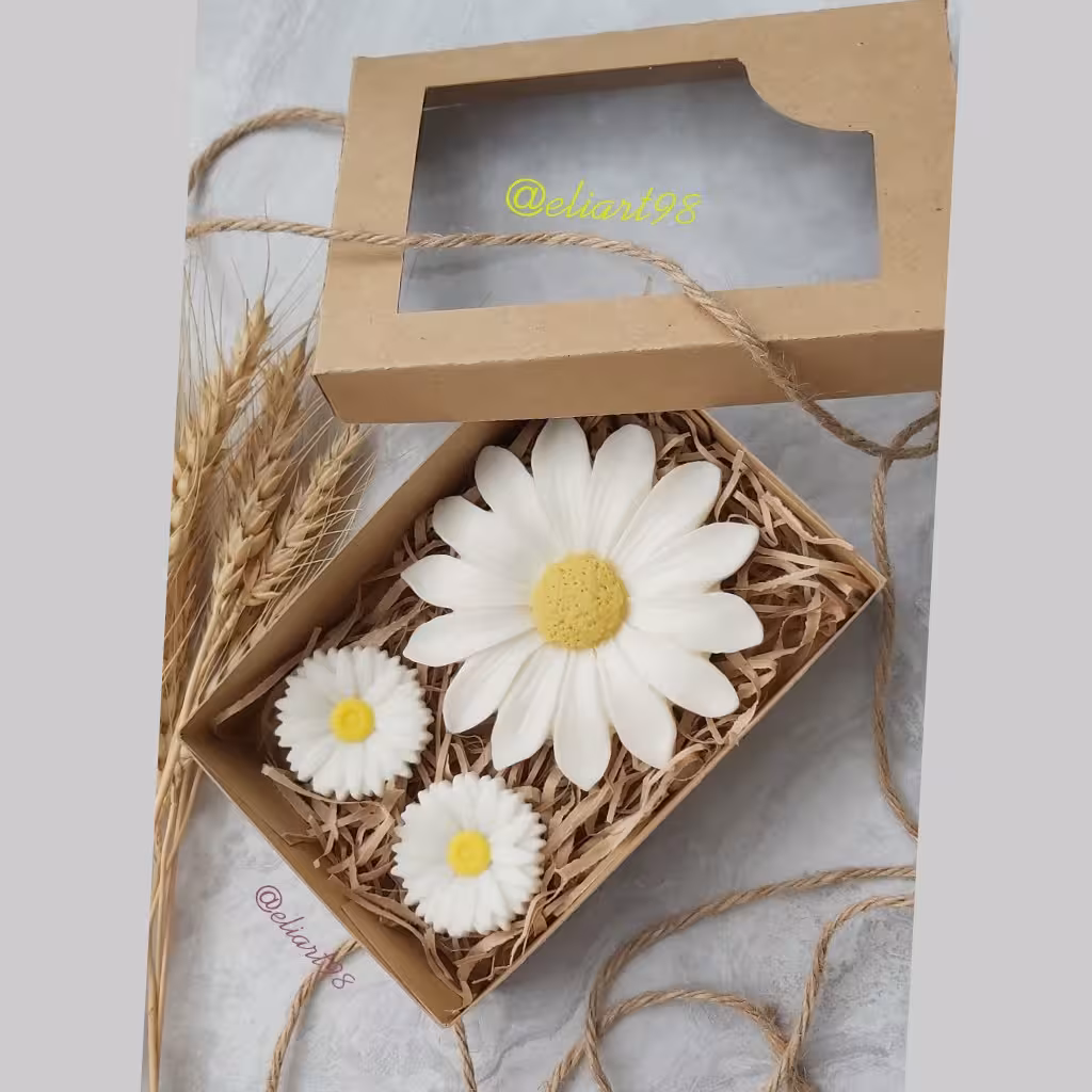 پک صابون معطر و دستساز گیاهی الی آرت صابون جهیزیه  صابون عروس  صابون گیاهی