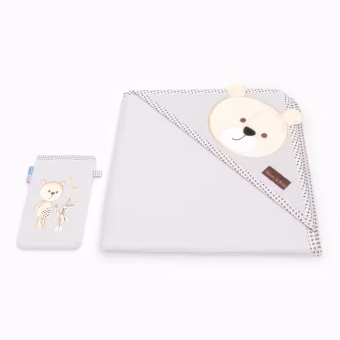 ست حوله دو تکه Bear And Kite