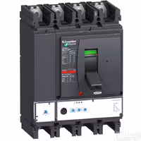 کلید اتوماتیک چهار پل 630 آمپر اشنایدر مدل 50KA