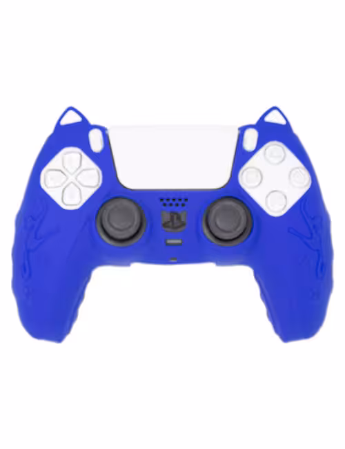 روکش محافظ دسته PS5 گربه‌ای آبی پررنگ