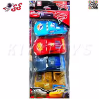 ماشین های اسباب بازی مک کویین 4 عددی CARS 546