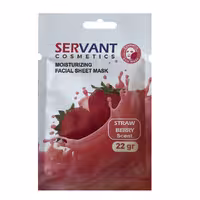 ماسک ورقه ای سروانت مدل توت فرنگی