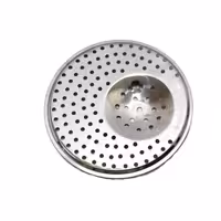 صافی سینک ظرفشویی استیل مدل تخت متوسط