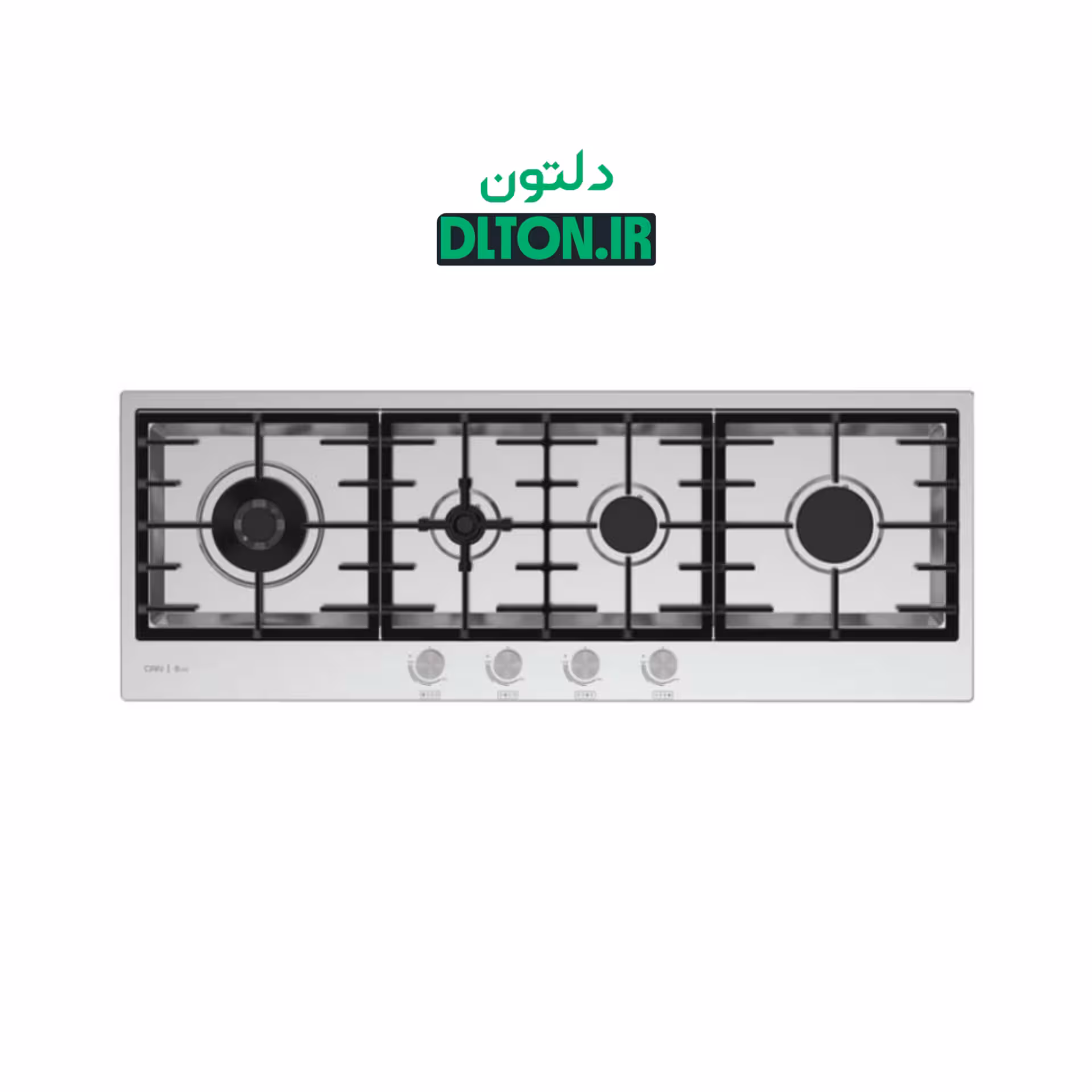 اجاق گاز چهار شعله خطی کن  استيل RUBY