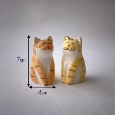 نمکدان گربه پرشین جفتی