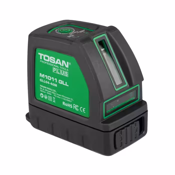 تراز لیزری دو خط سبز مدل M1011 GLL توسن