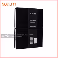 دفتر یادداشت دنزوی سم رنگ مشکی sam soft cover denzo notebook black