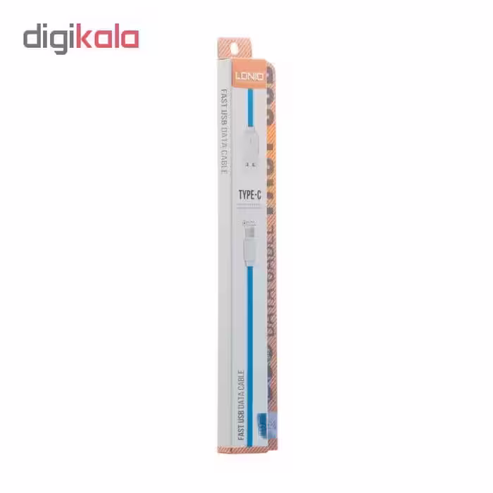 کابل تبدیل USB به USB-C الدینیو مدل XS-07 طول 1 متر کد3754