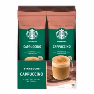 قهوه فوری STARBUCKS Capochino کاپوچینو استارباکس بسته 10 ساشه ای