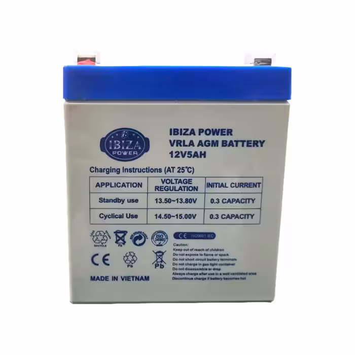 باتری دزدگیر اماکن 5 آمپر ایبیزا IBIZA