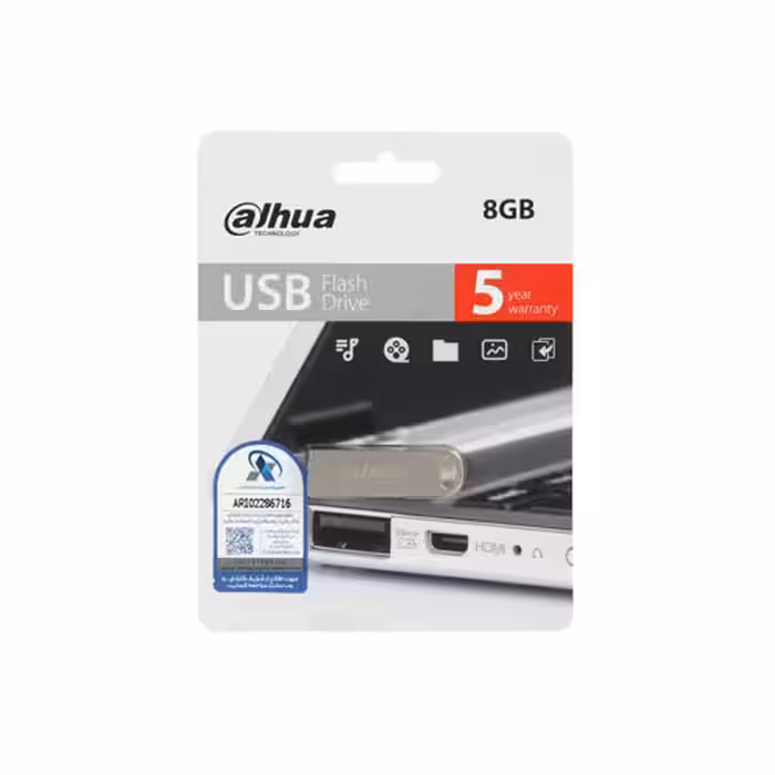 فلش 8G مدل Dahua U106 – نقره ای