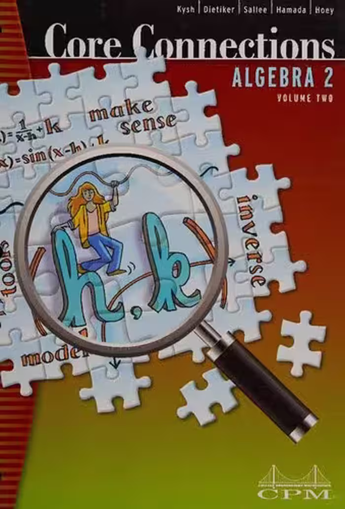 خرید و دانلود نسخه کامل کتاب Core Connections. Algebra 2