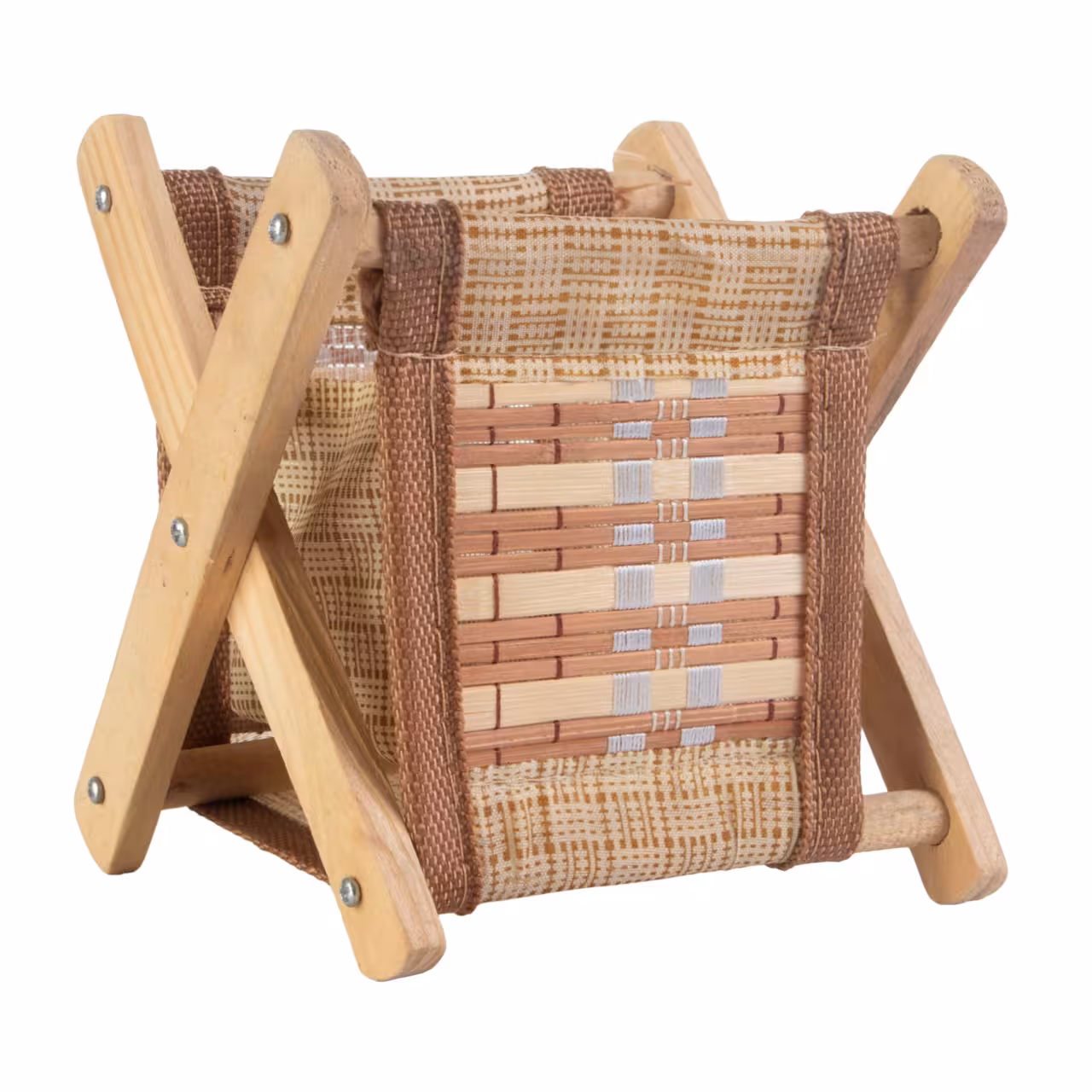 جا لوازم پارچه ای مدل پایه چوبی کد 785