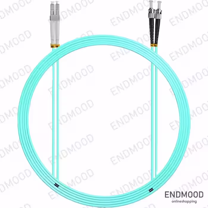 پچ کورد فیبر نوری 3 متری داپلکس نگزنس Nexans OM3 LC-ST