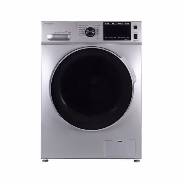 ماشین لباسشویی پاکشوما 9 کیلویی نقره ای مدل TFB-96403 ST