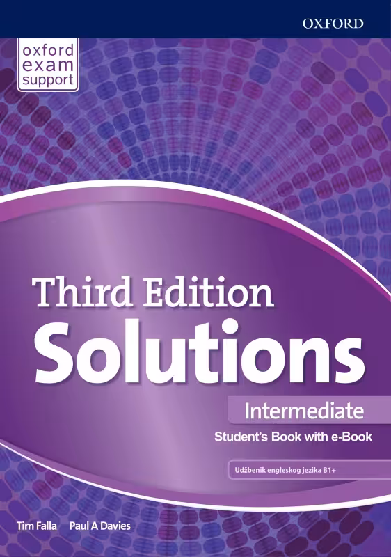 کتاب سو لوشن اینترمدیت ویرایش سوم Solutions 3rd Intermediate SB WB DVD