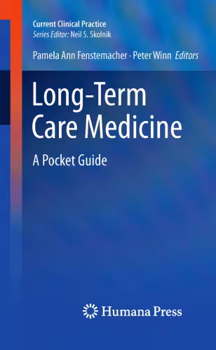 خرید و دانلود نسخه کامل کتاب Long-Term Care Medicine: A Pocket Guide