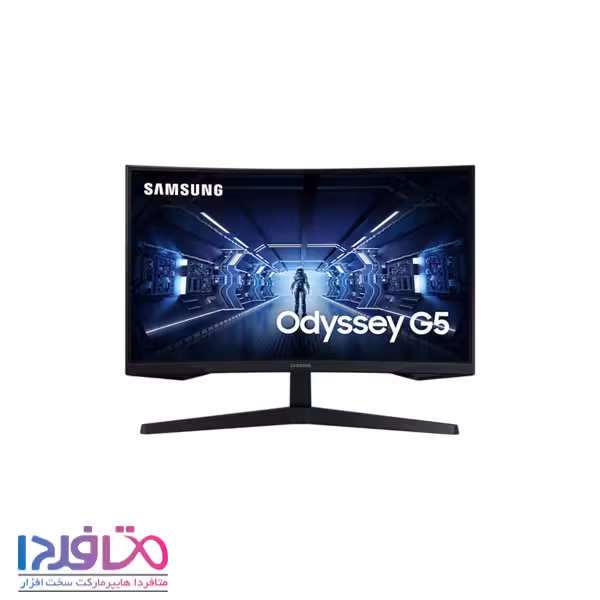 مانیتور گیمینگ خمیده 27 اینچ سامسونگ مدل Odyssey G5 LC27G55TQ-W